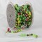 The Ribbon People Green and Yellow Colorado Garland Beads Craft Ribbon 0.25" x 27 Yards
